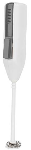 Mousseur à lait électrique portatif, Mini machine à mousse à piles pour café Latte Milk Shake en plastique ABS 19.9cm