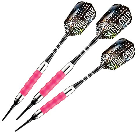 Viper Sure Grip Dartpfeile mit weicher Spitze, Unisex-Erwachsene, Rose, 18 Grams