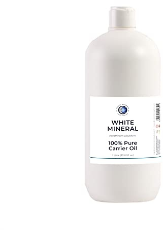 Mystic Moments | Olio minerale bianco | 1 litro | Olio minerale bianco per pelle, capelli, massaggio e formule cosmetiche.