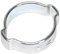 Sealey OCDE1720 O-Clip Double Ear Ø17-20mm Pack of 25, Silver