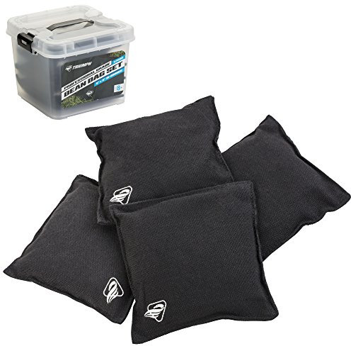 Triumph Sports Cornhole Bags 12-0055BK-2W, 4 Beutel inklusive, Größe 15,2 x 15,2 cm