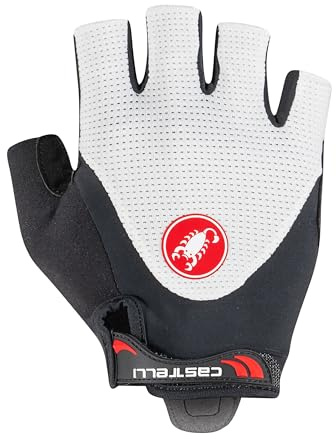 Castelli ARENBERG Gel 2 Glove Guanti da Ciclismo, Unisex – Adulto, Black/Ivory, L
