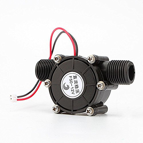 Generatore di Turbina ad Acqua Micro-idro, 12V DC Pompa di fFlusso d'acqua Stabile 10W Piccola Conduttura Generatore di Energia Idroelettrica Strumento di Ricarica Dell'acqua