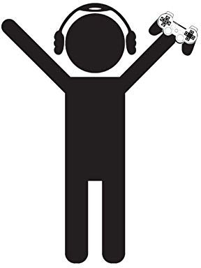 Stickers Muraux Cool Incroyable Pépinière Décor Stickers Muraux Gamer Gaming Enfants Chambre Ornement Vinyle Amovible Sticker Mural Mural 42X56 Cm