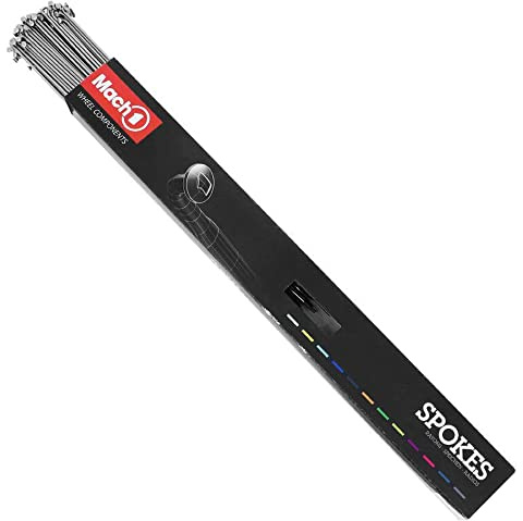 Stronglight Rayon INOX Argent 2mm L 284mm Avec ECROU (BOITE DE 100)