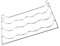 Balconnet para botellas 443X324 mm Nevera, Congelador MGR62522001 LG