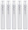 KINBOM 5 Piezas 8ml Atomizadores de Perfume, Recargables Mate Botellas de Spray Plástico para Viajes Niebla Fina Botellas de Pulverizador Vacías para Cabello Rostro Plantas (Blanco)