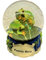 Puerto Rico Schneekugel Frosch 65 mm