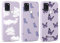 Yoedge 3 Stück Hülle für Samsung Galaxy A21s (4G) 6,5 mit Muster Aesthetic, Weich TPU Ultra Dünnes Soft Slim Silikon Handyhülle Con Motiv, Stoßfeste Case Cover für Samsung A21s (4G), Schmetterling