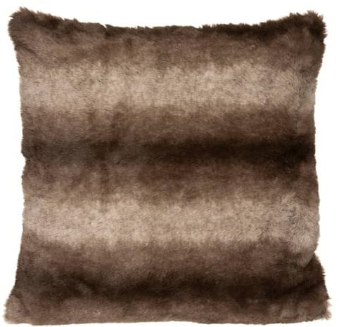 Cuscino in pelliccia sintetica multicolore Grizzli 45x45cm