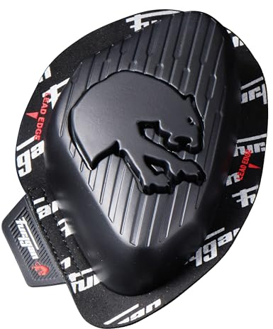 Furygan Sliders Knie – Motorrad Piste Racing – leicht, strapazierfähig, robust, Rennhose, Wettbewerb MotoGP Moto3 – Farbe: Weiß, Rot, Schwarz