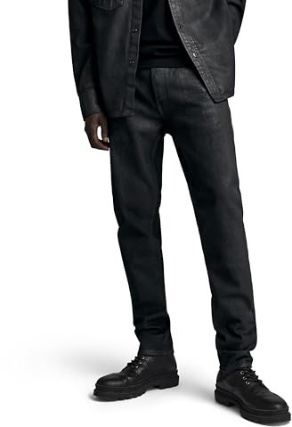 G-Star Men's 3301 Slim Fit Jeans, Grey (magma cobler 51001-B479-D360), 33W / 34L