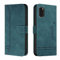 Trugox Handyhülle für Samsung Galaxy A41 / A405 Hülle Klappbar Klapphülle mit Kartenfach Handytasche Handy Schutzhülle Tasche Leder Wallet Flip Case Slim Book Cover - Blaugrün