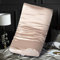 Luxurious Satin Pillowcase for Contour Memory Foam Pillows, 24 x 14 x 5.1/3.5 Cervical Pillow Case, Soft Pillow Cover for Sleeping Pillows (Rose Gold)