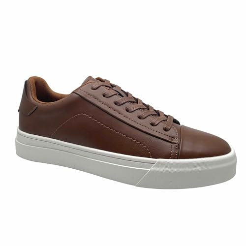 Calvin Klein Men's Salem Sneaker, Mittelbraun 210, 43 EU