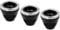 Generic 3X Fahrrad Schnellspannmuttern Wellenmuttern Hebelmutter für Mountainbike Rennrad Schwarz