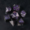 Metall DND Würfel Set 7 Blatt DND Würfel Polyeder D20 D12 D10 D% D8 D6 D4 für Dungeons & Dragons RPG Brettspiele Tischspiele RPG MTG Spiele