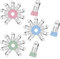 Lot de 30 Pinces à Linge sans Empreinte,Pinces à Linge,epingle a Linge,Pince à Linge,Panier Pince à Linge,Pince a Linge INOX,buanderie