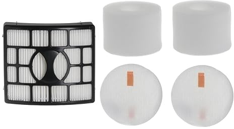 Masterpart Lift Away HEPA Filter + 2 Foam Filters Compatible With Shark Rotator DuoClean NV600, NV601, NV601UKT, NV600UK, NV700UK, NV700UKT Vacuum Cleaners XFF600, XHF600