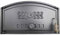 Innbee® Puerta de horno de hierro fundido, puerta de revisión, puerta de horno, puerta de pizza, horno de pizza, horno de madera, horno de jardín, horno de pan, puerta de horno de madera