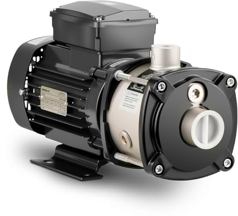 GREENCUT BA750C Pompa sommersa 750W con portata massima di 67L/min, altezza di pompaggio 54m, ideale per acque limpide, con alloggiamento in acciaio inox, funzionamento silenzioso, facile