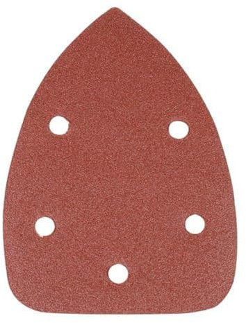 Silverline 598542 Hook and Loop Detail Sander Sheets 140 mm 10pk 120 Grit