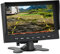 VSG24 13114 – 7“ Profi Transporter Rückfahrmonitor, TFT Monitor inkl. Zubehör, e-Zulassung, Distanzlinien, 12-24 V
