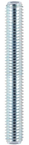 TIMco 20TBZ DIN 975 BZP Threaded Bar M20 x 1000 - Zinc (Box of 5)