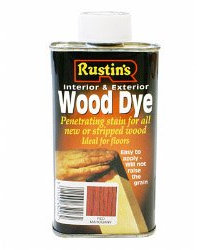 Rustins Wood Dye Red Mahogany 250ml