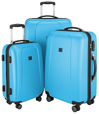 Hauptstadtkoffer 122331707 HK-1209-CB Koffer & Trolleys3er Set Cyanblau