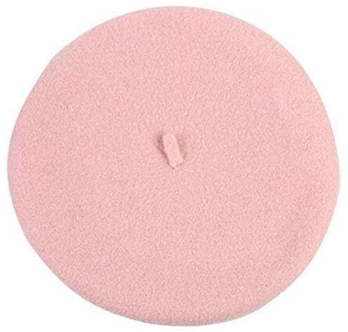 TININNA Kinder Mädchen Wintermütze Filzbaske Baskenmütze Baske Beanie Mütze Hut Beret Barett Ross Goose EINWEG Verpackung
