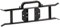 PRO ELEC - H-Frame Black Cable Tidy
