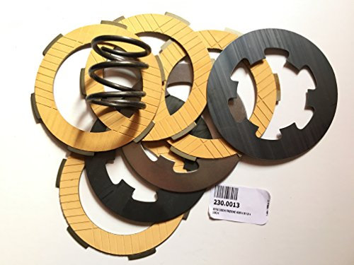KIT SERIE DISCHI FRIZIONE + MOLLA MARCA POLINI PER VESPA 50 PK - VESPA 50 SPECIAL - VESPA 50 XL HP FL FL2