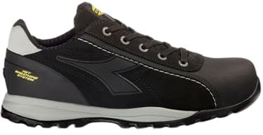 Utility Diadora Glove Net Low PRO S3 HRO Sra ESD, Scarpe da Ginnastica Unisex-Adulto, Multicolore (Asphalt/Orange Fluo), 42 EU