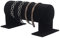 Leww Schmuck-Ständer, abnehmbarer Kopfbügel, Haarband, Haarspange, Halter, Organizer, Samt, T-Stange, Präsentationsständer für Ketten, Armbänder, Halsketten, Vitrine
