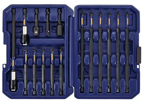 IRWIN Schlagschrauber-Bit-Set, sortiert, 16-teilig (IWAF1316)