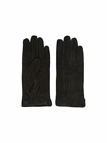 PIECES Damen Pcnellie Suede Gloves Noos, Schwarz, L