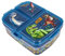 Depesche 11735- Dino Brotdose mit 3 separaten Fächern und praktischen Klipp-Verschlüssen, Lunch-Box aus Kunststoff, frei von BPA und Weichmachern