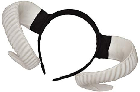 Toyvian Devil Horns Headband Demon Horns Goat Horn Headband for Halloween Costume