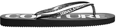 VERSACE JEANS COUTURE Damen Zehentrenner Black 35 EU