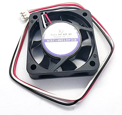RAKSTORE Replacement EC4010M12ER 4010 Cooling Fan DC12V 0.07A 3Pin