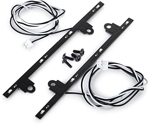 AXspeed 1 Set 1/14 RC Side LED Light Upgrade Left Right Lamp Bar for Tamiya scania770s 6×4 Truck