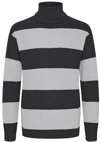 !Solid - SDSerge Turtleneck, XL, Dark Grey Melange (1940071)
