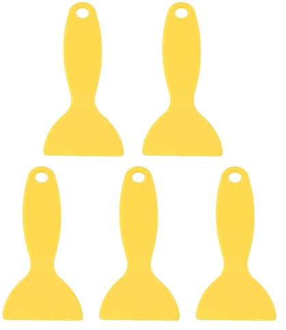 5pcs 3D Printer Spatula, 3D Print Cleaner Scraper, 3D Printer Tool PVC 3D Printer Hot Bed Shovel, Spatula for 3D Printing Resin Removal