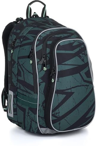TOPGAL Schulrucksack für Jungen ab - 3. Klasse - Lynn 24018 (Grüner Stein)