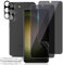LanQii Privacidad Protector de Pantalla Compatible Samsung Galaxy S23 5G, [2+2 Piezas] TPU Flexible Anti-Espía Hidrogel Película Protectora Vidrio Templado Lente Cámara Protector para Galaxy S23 5G