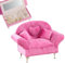 CUCUFA Juwelierbox-Abteil Öffnbares Sofa-Shape 1/6 Skala Möbel Samt staubdes Puppencouch mit Deckel Schmuckschachtel für Frauen Mädchen 2 Schmuckschatulle