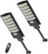 Sararoom Lampione Solare Led Esterno, 594Led 600W Faro LED da Esterno con Pannello Solari, IP65 Impermeabile Faretto con Sensore di Movimento, 6500K Luci di Sicurezza per Giardino Sentieri Garage,2Pcs