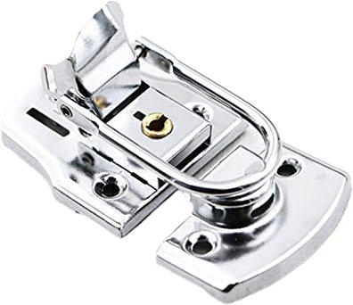 Profi Schloss Knebelschnäpper Koffer Holzkiste für Koffer für Riegel Verschlüsse abschließbare Kastenschnalle für Koffer Schublade Kabinenhaspenklemme