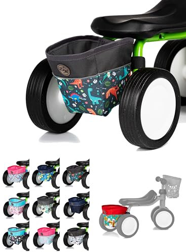 BambiniWelt by Rafael K. Rahmentasche für Kinder – für Laufrad, Dreirad & Rutschfahrzeuge – kompatibel mit PUKYlino, WUTSCH, FITSCH & My First PUKY – robust, wasserabweisend, Farbe: Modell 16